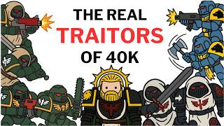 The Dark Angels: The Most TRAITOROUS Legion | Warhammer 40K Lore