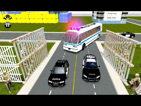 Prisoner Transport Bus Simulator 3D Android Gameplay