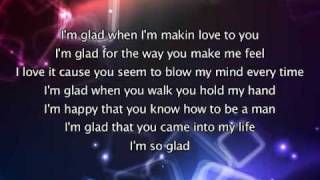 Jennifer Lopez - I&#39;m Glad, Lyrics In Video