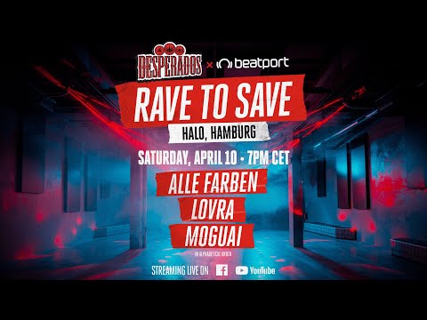 Desperados x Beatport: Rave To Save Halo | Hamburg, Germany |  @beatport  Live
