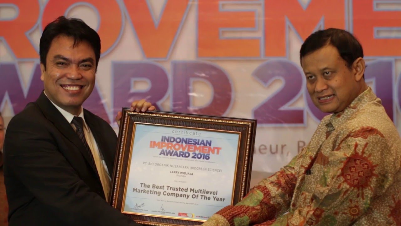 Biogreen Science on Indonesian Improvement Award 2016