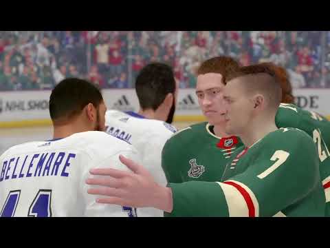 NHL 22 Stanley Cup Finals: Tampa Bay Lighting vs Minnesota Wild Full Simulation