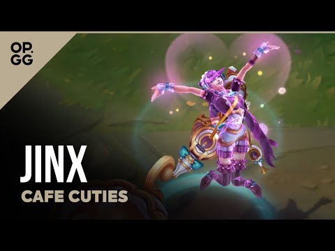 Cafe Cuties Jinx - OP.GG Skin Review - League of Legends