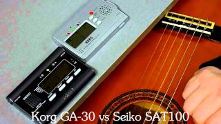 Video thumbnail for Korg GA-30 versus Seiko SAT100 - A simply Test by DrSqu