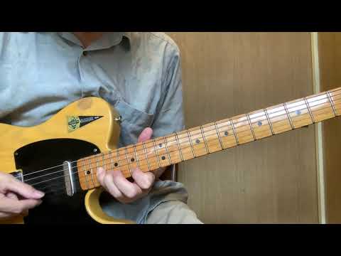 Guitar practice - Allen Hinds "Falling Up" guitar solo Bar.142