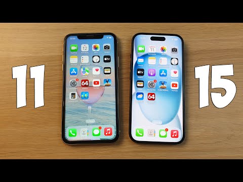 IPHONE 11 VS IPHONE 15 - ЧТО ИЗМЕНИЛОСЬ ЗА 4 ГОДА? ПОЛНОЕ СРАВНЕНИЕ!