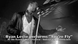 Ryan Leslie performing "You're Fly" at the Essence Music Festival