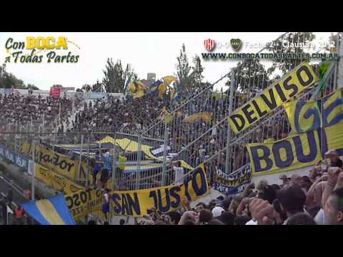 "Son los putos de River los que corren siempre con la 12" Barra: La 12 • Club: Boca Juniors