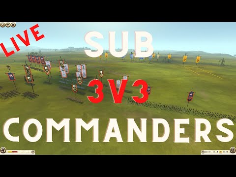 ☀ Rome 2. Sub Commander 3v3