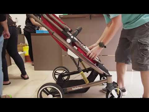 Детская коляска 2 в 1 трансформер Xiaomi Bebehoo stroller grey