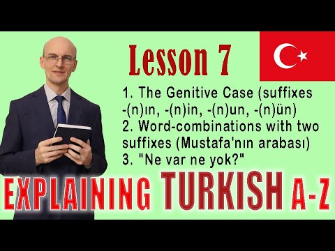 Turkish A to Z - Lesson 7