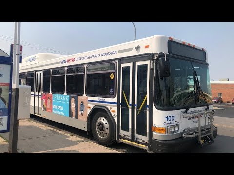 NFTA Metrobus Full Route 44 (Lockport) Bus #1001