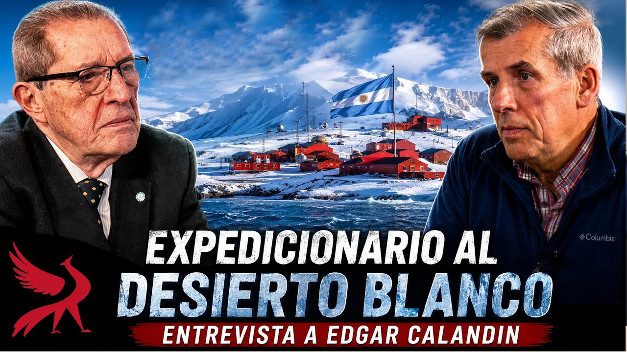 Renacimiento nacional N°64 - Gral. Edgar Calandin, Expedicionario al desierto blanco.