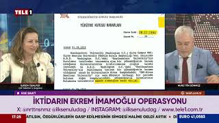 CHP Manisa İl Başkanı İlsen Özalper Tele1 TV'de Ege Saati'nde program 