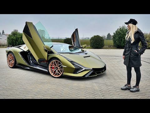 World's First Hybrid Lamborghini Start Up | Sián FKP 37