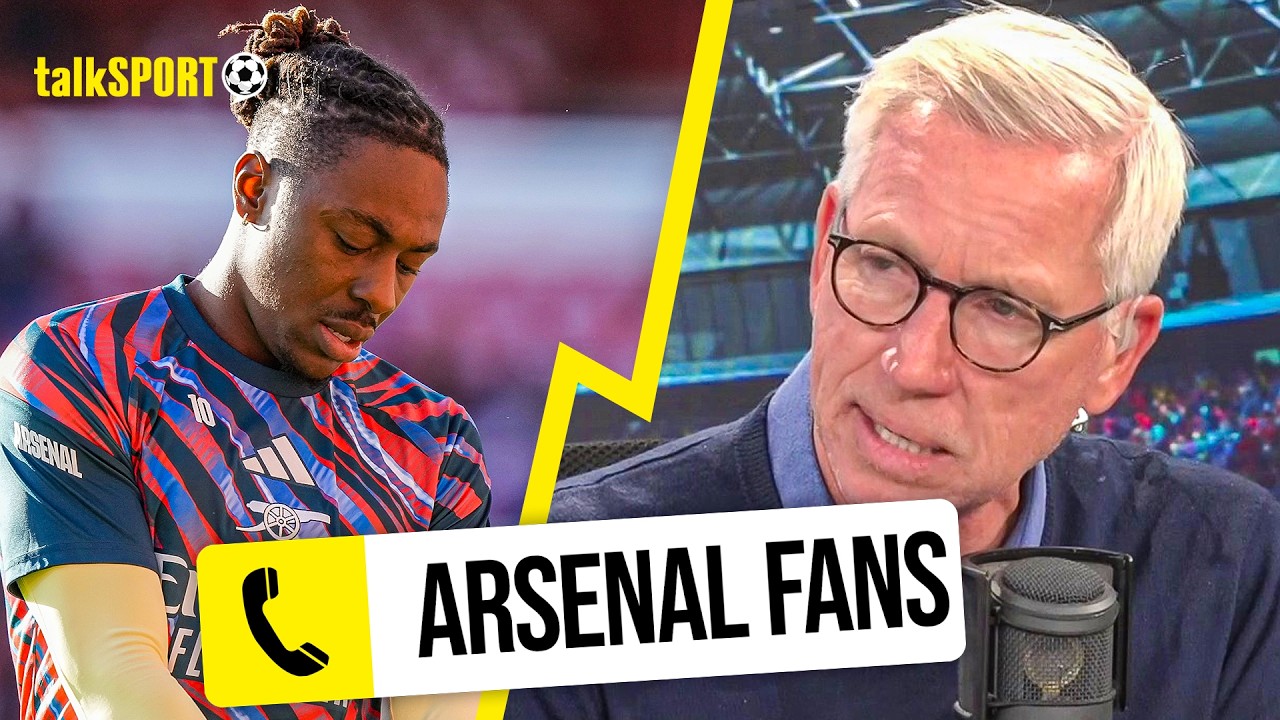 "WORRIED FOR HIM" Arsenal fan & Alan Pardew in AGREEMENT on Eberechi Eze's Arsenal FUTURE
