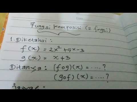 FUNGSI KOMPOSISI LENGKAP DAN DETAIL (Part 1)