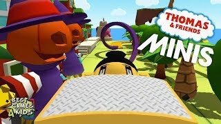 Thomas &amp; Friends Minis #19 | Play w/ CONSTRUCTION THOMAS,  The Main Street By Budge Studios