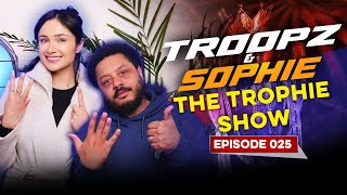 Troopz & Sophie Rose Address The 'OF Girls Of Football Twitter!! | The Trophie Show Ep 25