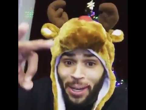 Chris Brown Hilarious Christmas Melody