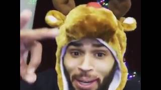 Chris Brown Hilarious Christmas Melody