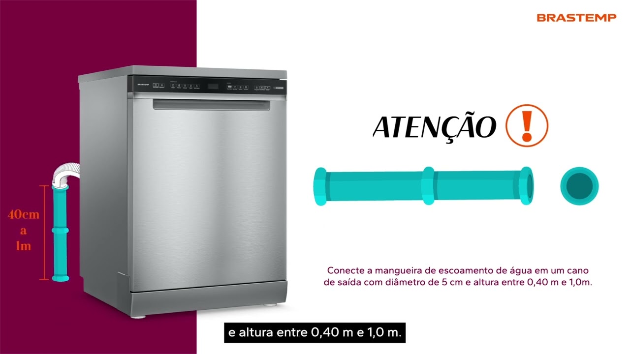 Lava Louças BLF61 e BLF62 - Instalação