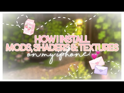 SimplyMiPrii - How I Download Mods, Shaders and Texture Packs On My iPhone! 💕 [Minecraft PE & BEDROCK 1.16] 2021