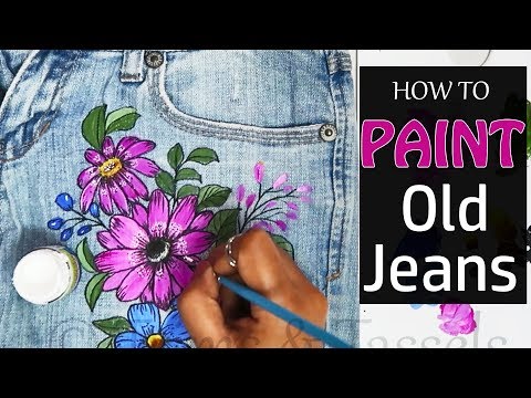 Featured image of post Jeans Painting Ideas - A whimsical art wear boutique that carries a complete line of.