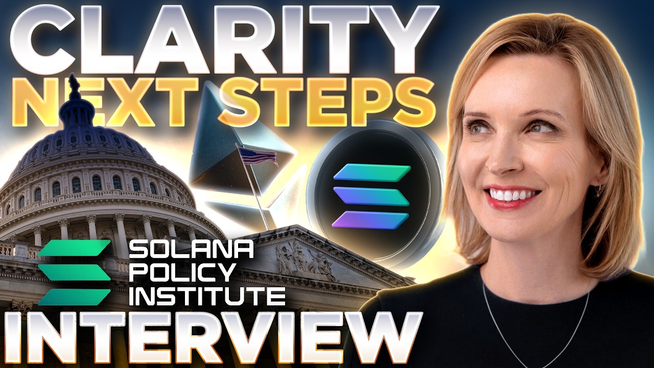CLARITY Next Steps🔥Kristen Smith INTERVIEW🚨Solana Policy Institute