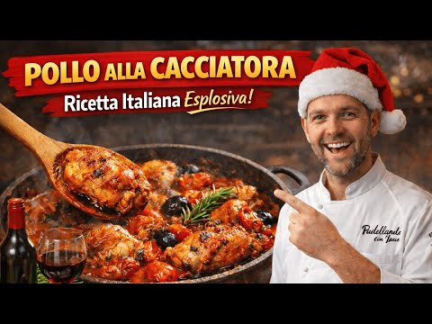 POLLO ALLA CACCIATORA – La Ricetta Italiana che Esplode di Sapore!