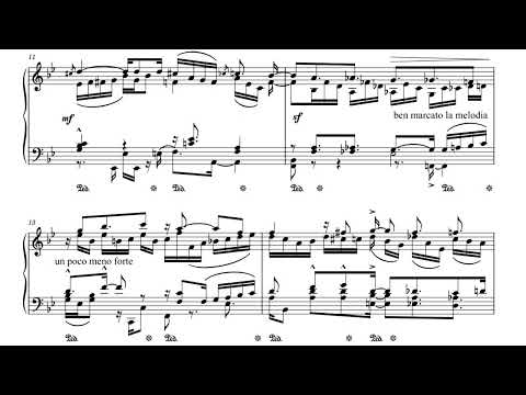 Bee. in Kapustin style (or almost) - GroovyDominoes52 (Arr. PencilMate)