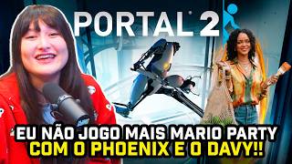 O que MARIO PARTY, a RIHANNA e PINTAR tem a VER com o PORTAL 2?! #flowgames