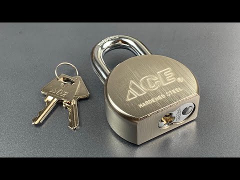 [774] Ace Hardware’s Best Padlock Picked and Gutted (Series A527)
