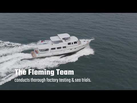 Fleming Yachts 78 Hull 10 Sea Trial