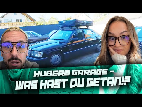 The 190 has gotten a bit low. Huber's Garage, what did you do?