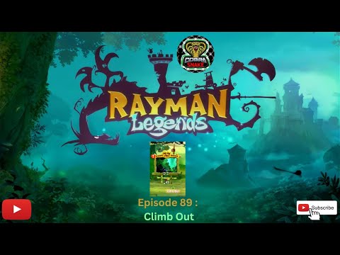 Rayman Legends : Origins : Jibberish Jungle : Episode 89 : Climb Out