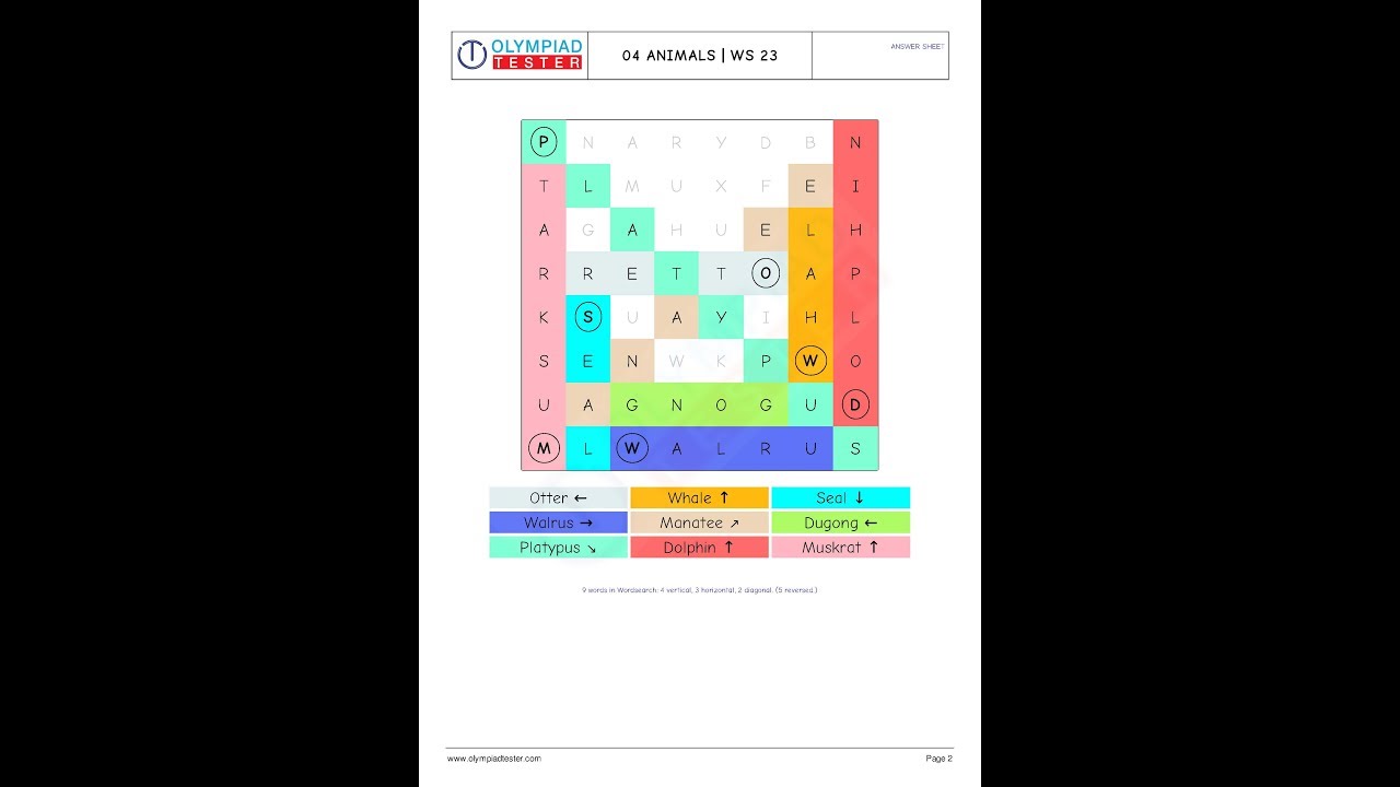 CBSE Class 4 Science Sample papers on Animals - Set 01