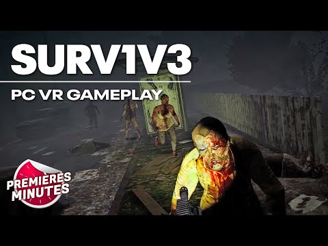SURV1V3 - Gameplay PC VR (Quest 2 Link)