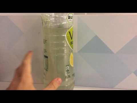 Taste testing Vio bio limo lemon lime German juice