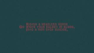 Knives out!- &quot;Hysteria&quot; Lyrics