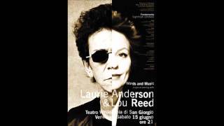 Laurie Anderson & Lou reed - The Raven (Live in Venice)