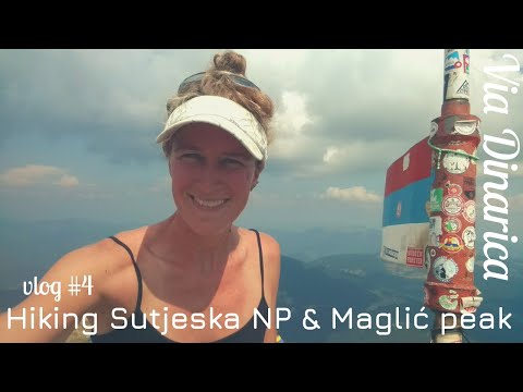 Summiting Maglić // Hiking Sutjeska National Park 🇧🇦 VIA DINARICA VLOG #4
