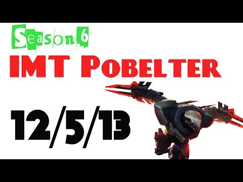 NA Challenger LoL - IMT Pobelter - Zed Mid lane - season 6