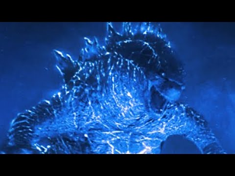 Blue Burning Godzilla Looks Pretty
