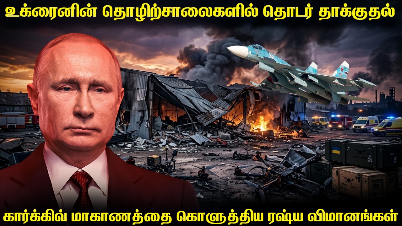 உக்ரைனின் ஆயுத தொழிற்சாலைகளை தொடர்ந்து தாக்கும் ரஷ