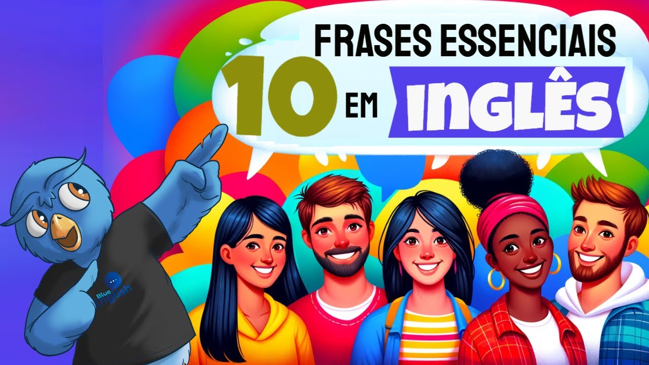 10 FRASES em INGLÊS  mais USADAS no dia dia