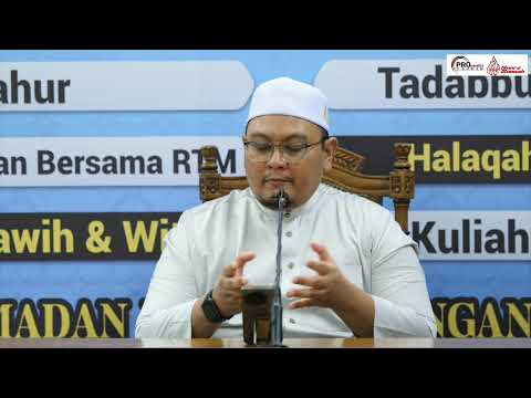 LIVE NOW Tazkirah Ramadan
