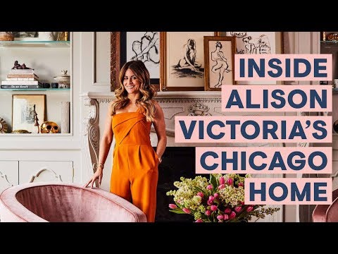 Inside Alison Victoria's Chicago Home I Home Tours I HB