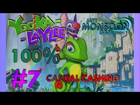 World 4 | Capital Cashino | Yooka-Laylee 100% Walkthrough