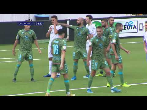 FÚTBOL: AD CEUTA FC - CF VILLANOVENSE - 1ª PARTE